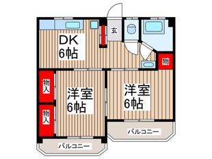 フォレストフィールドの物件間取画像